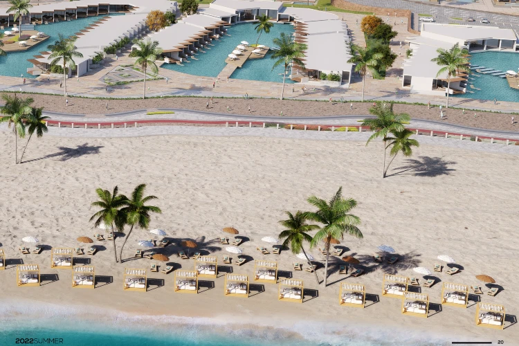 قرية دايركشن وايت الساحل الشمالي